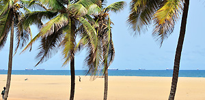 The city of Lomé in Togo