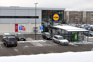 LIDL shopping mall