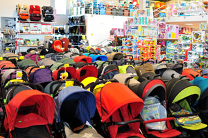 Summer baby strollers are available in huge assortment in UAB “VAIKUTIS” baby store