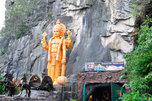 Entrance to the Ramayana cave
