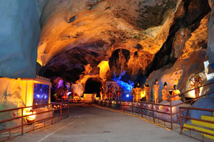 In the very beginning of the Ramayana cave