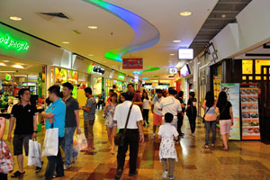 There are many places inside Berjaya Times Square where you have an opportunity to buy food