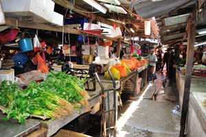 Chow Kit wet market is chaotic, vociferous, smelly and dirty as a real market should be