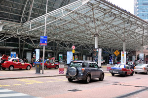 Taxi stand at KL Sentral