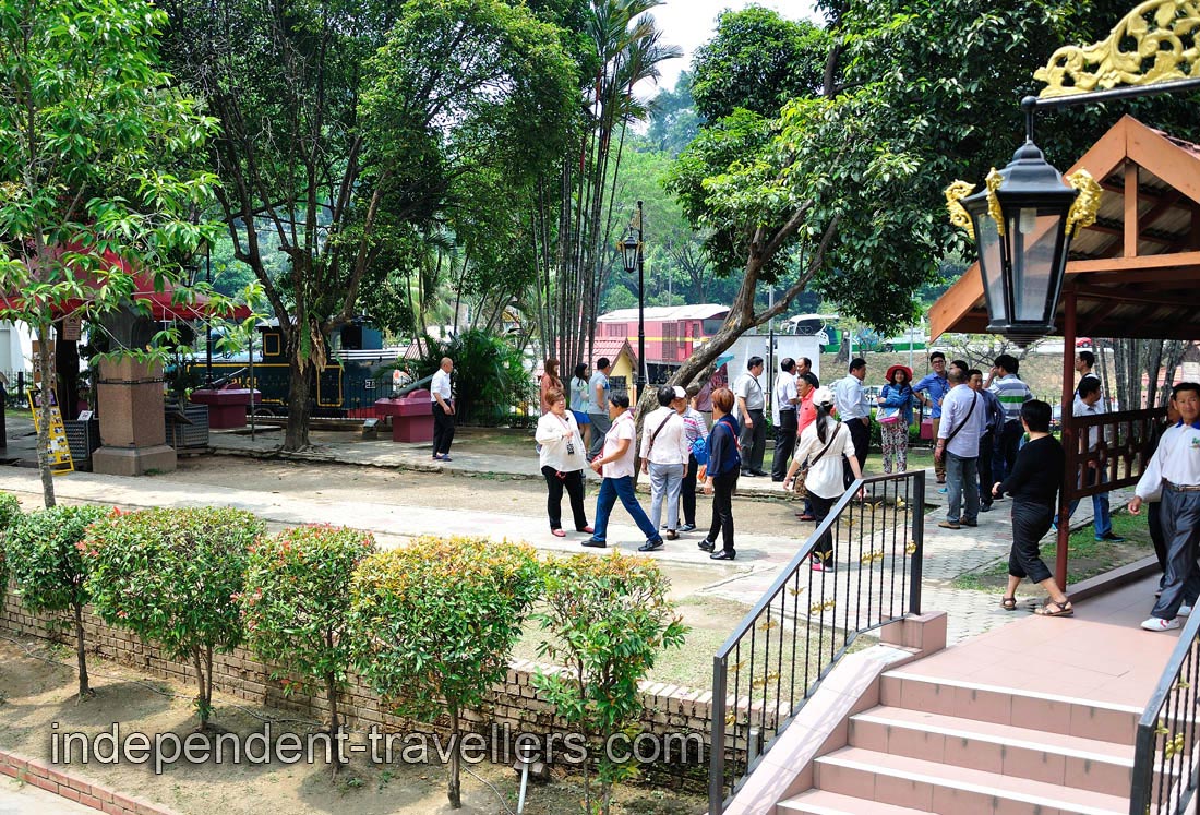 Group of the tourists arrived to the National Museum &ldquo;Muzium Negara&rdquo;