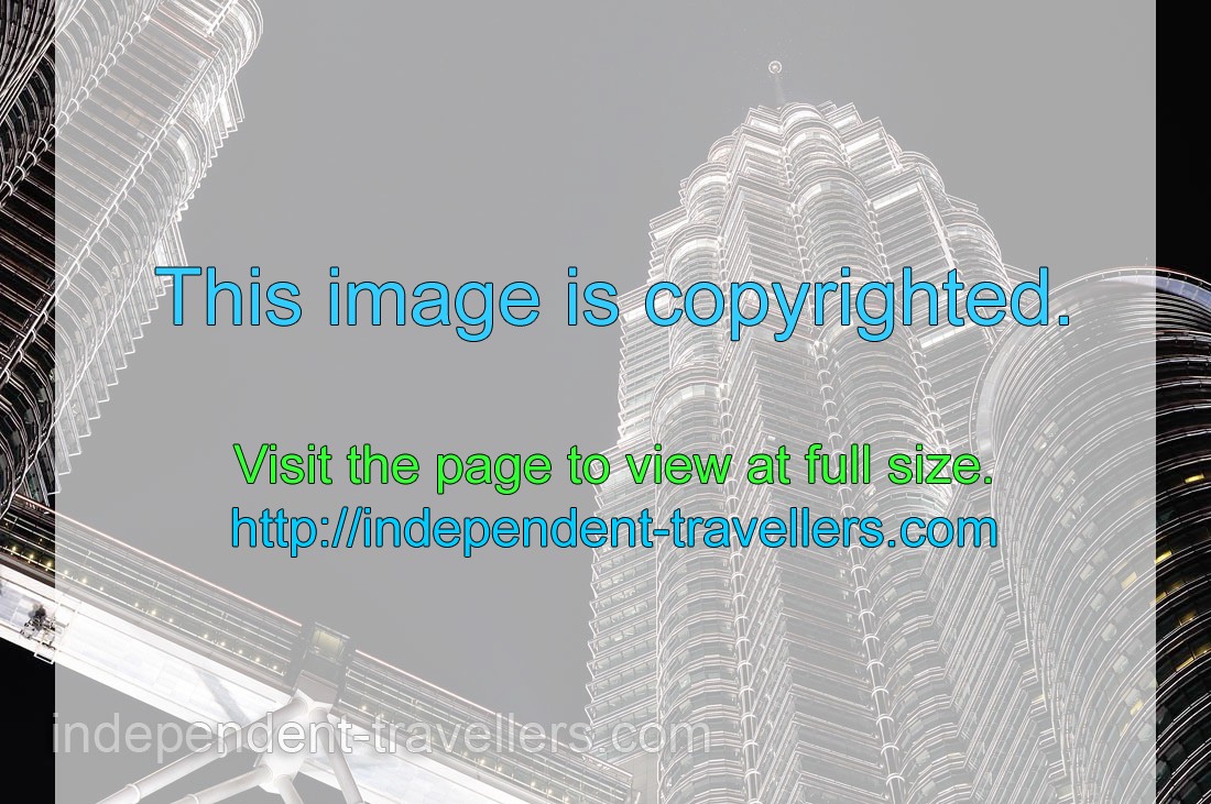 If you would see Petronas Towers at night you will see their magnificent lighting also