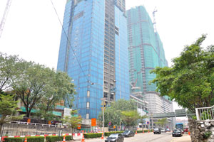 Skyscraper is on Jalan Damansara road