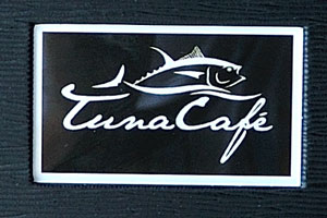 Tuna Cafe menu cover