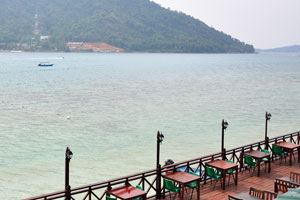 Jaw-dropping view of the Perhentian Kecil island from our room