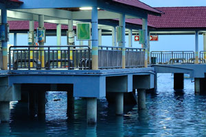 This pier is located very close to Suhaila Palace and Tuna Bay Island Resort