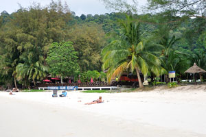 PIR beach is the Teluk Pauh beach