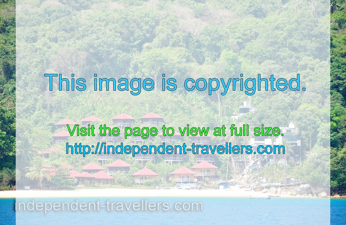 New cottages have been built in the Perhentian Kecil island