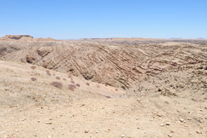 Kuiseb Canyon as seen from the viewpoint located at -23.30612, 15.78840