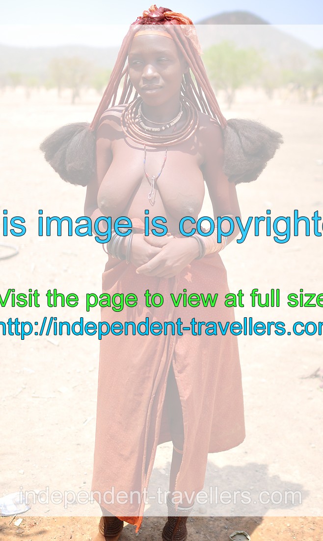 A beautiful Himba woman