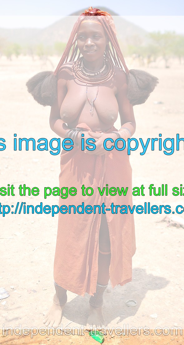 A charming Himba woman