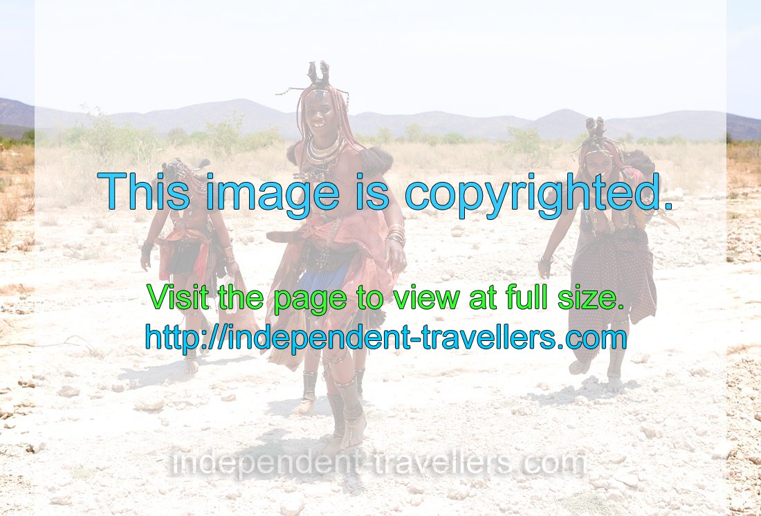 We asked these lovely Himba girls about the opportunity to photograph them
