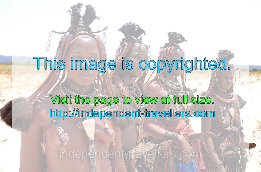 Graceful Himba girls