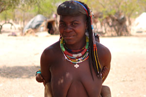 This Himba and Zemba village has the following geo coordinates: -18.008190, 13.842735