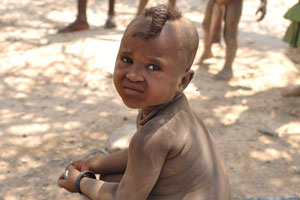 A Himba boy