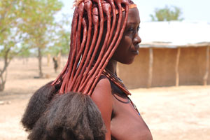 A captivating Himba woman