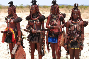 Comely Himba girls