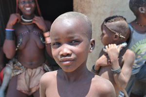 A Namibian boy