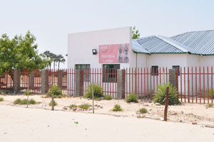 The Namibia Lodge 2000 and Safaris as seen from C41 road