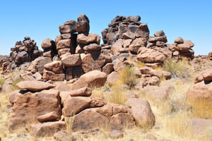 The Giant's Playground is a place where giants crouching behind the stones during a game of hide and seek