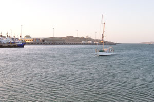 The Port of Lüderitz was established by German settlers in the 19th century