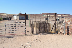These farm buildings are constructed near Springbokwasser Gate