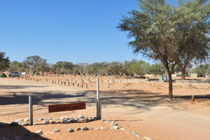 Sesriem Camping is located perfectly at the entry to Sossusvlei inside the park gate