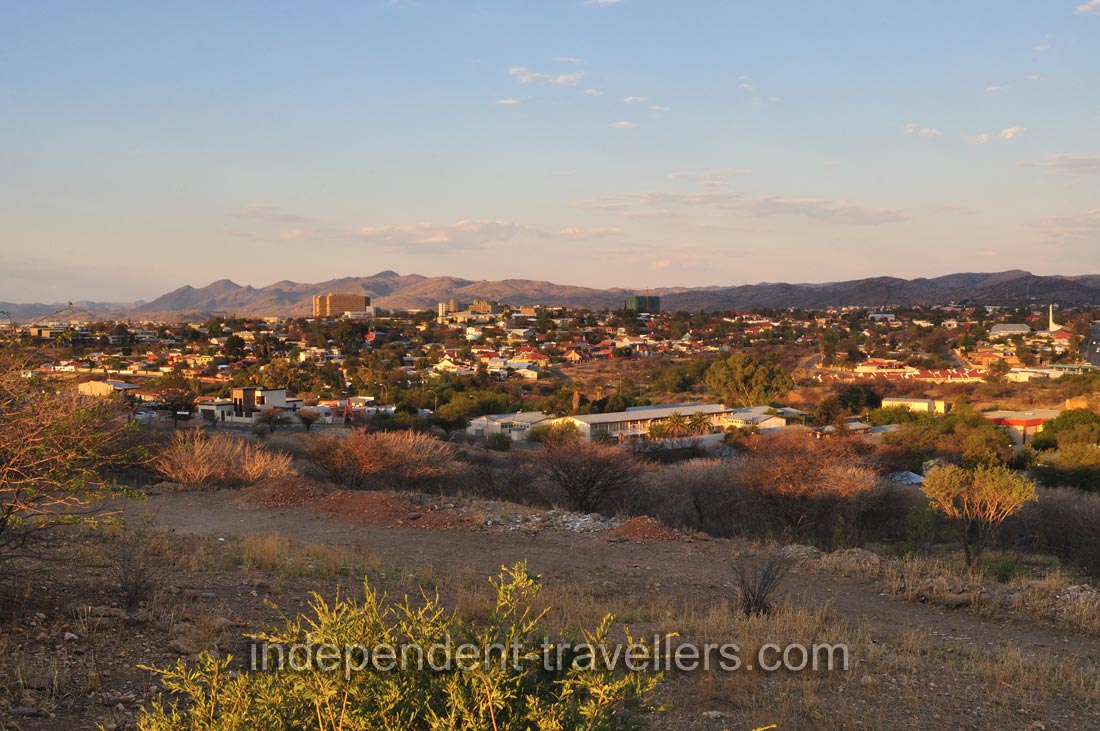 The city as seen from the Dorado scenic spot