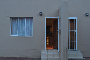This is the entrance to the one of the Emerald B&B apartments