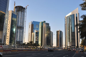 This is the building of the Ministry of Foreign Affairs in the city of Doha