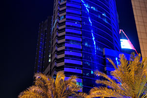 The Nakheel Tower is a 28-story high-rise building in Doha