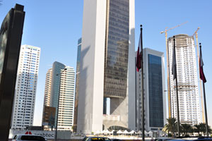 The Al Faisal Tower is a 20-story high-rise building in Doha
