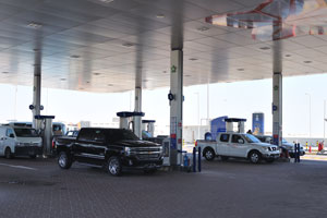 “WOQOD Petrol Station #18, Rawdat Al Hamama” gas station