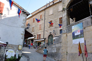 The street of Via Basilicius