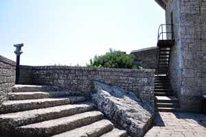 The Guaita fortress is the oldest of the three towers constructed on Monte Titano, and the most famous