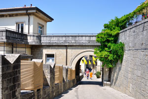 The street of Contrada Santa Croce