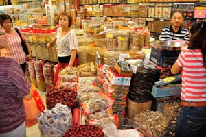 One more shop of the chinese dried seafood