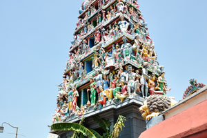 Sri Mariamman Temple entrance