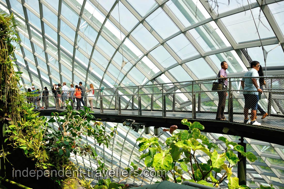 The beginning of the Cloud Walk