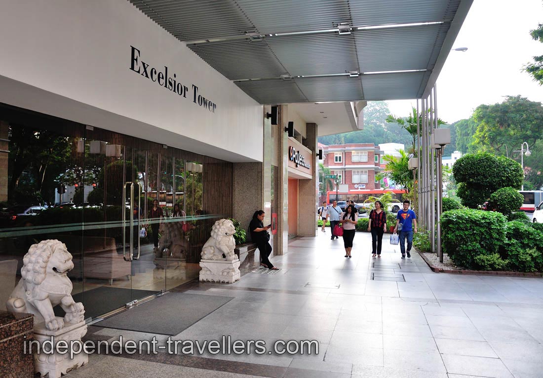 Excelsior Tower is not far from the park