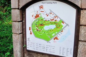 Scheme of the park