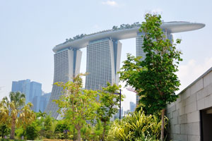 Marina Bay Sands in the afternoon