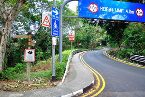 Pointer to Telok Blangah Road