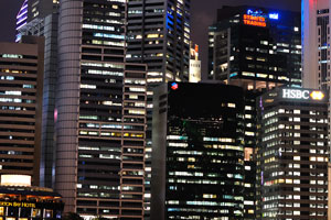 NTUC Income and Straits Trading skyscrapers