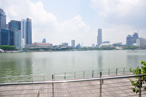 Marina Bay in the afternoon