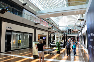 Zara shops inside The Shoppes' at Marina Bay